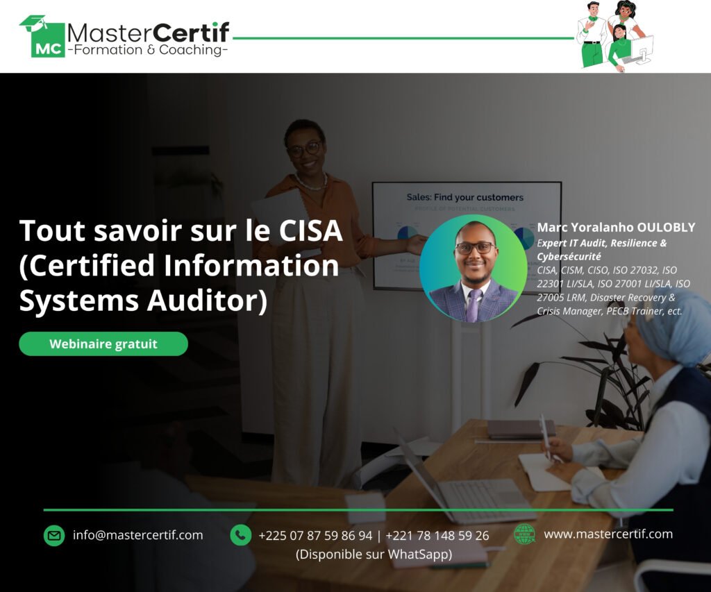 Tout savoir sur la certification CISA (Certified Information Systems Auditor)